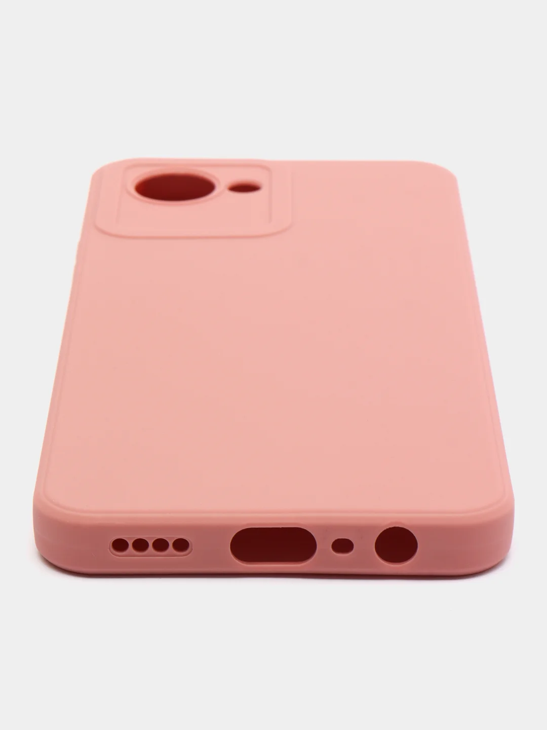 Пудровый чехол на Realme C30, с защитой камеры