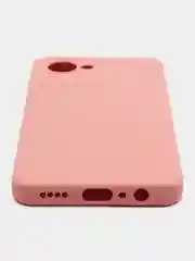 Пудровый чехол на Realme C30, с защитой камеры