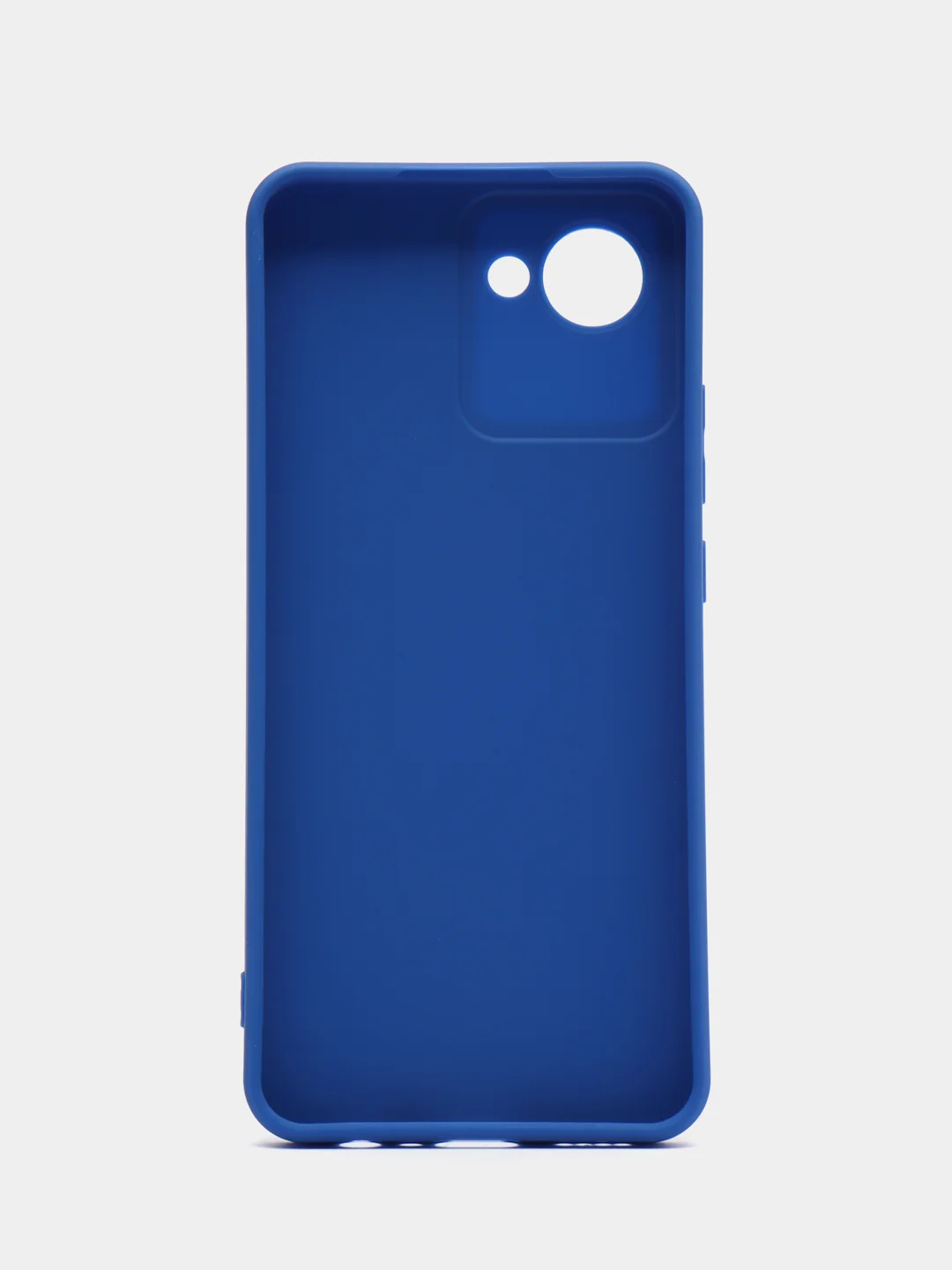 Синий чехол на Realme C30, с защитой камеры