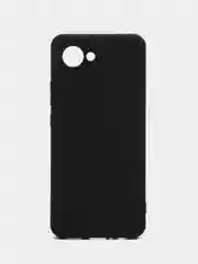 Черный чехол на Realme C30, с защитой камеры