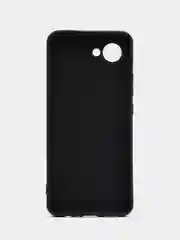 Черный чехол на Realme C30, с защитой камеры
