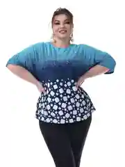 Лонгслив большого размера