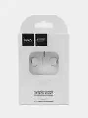 Белый наушники проводные hoco M1 Original Jack 3.5mm с микрофоном, 120 см