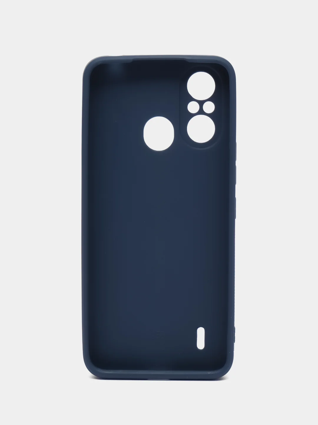 Синий чехол ITEL A49 с защитой камеры