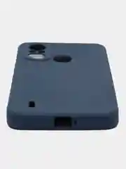Синий чехол ITEL A49 с защитой камеры