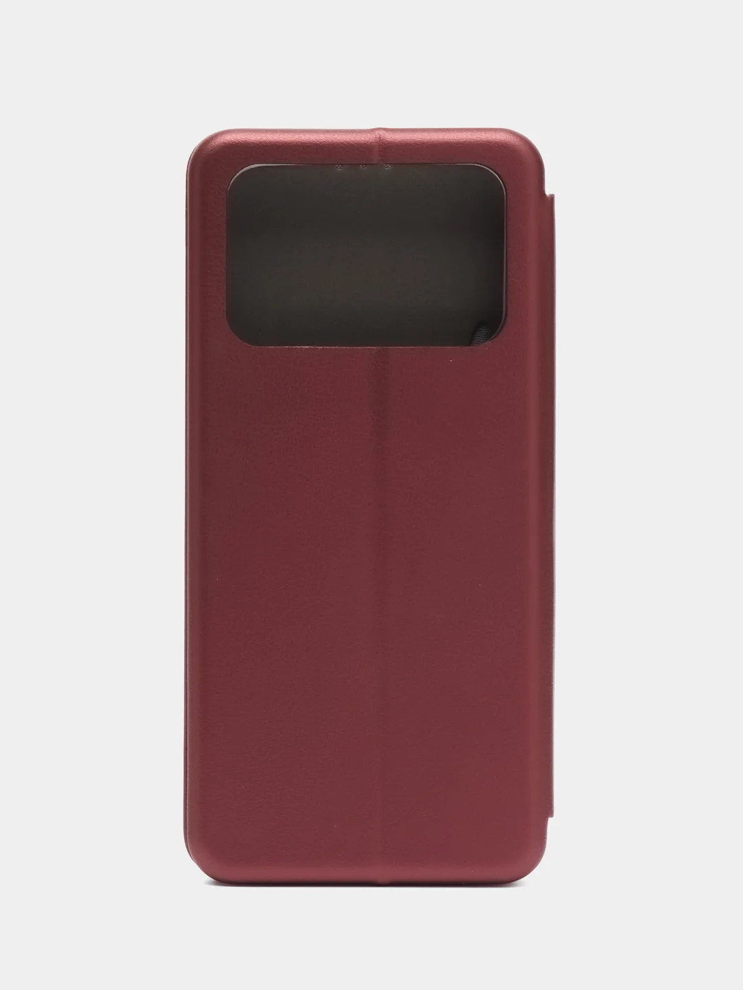 Бордовый чехол книжка XIAOMI POCO C40