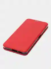 Красный чехол-книжка Xiaomi Redmi Note 11 Pro Plus 5G, Сяоми Редми Нот 11 Про Плюс 5G