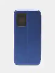 Синий чехол-книжка для Xiaomi Poco X4 GT, Сяоми Поко Х4 ГТ