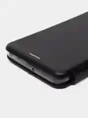 Черный чехол-книжка для Huawei Honor X7, Хуавей Хонор Х7