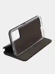 Черный чехол-книжка для Xiaomi Poco X4 GT, Сяоми Поко Х4 ГТ