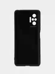 Черный чехол Xiaomi Redmi Note 10 Pro, Сяоми Редми Нот 10 Про силиконовый карбон