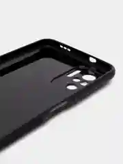 Черный чехол для Xiaomi Redmi Note 10, Redmi Note 10S, Poco M5s, Редми Нот 10 силиконовый, карбон
