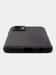 Черный чехол для Xiaomi Redmi Note 10, Redmi Note 10S, Poco M5s, Редми Нот 10 силиконовый, карбон