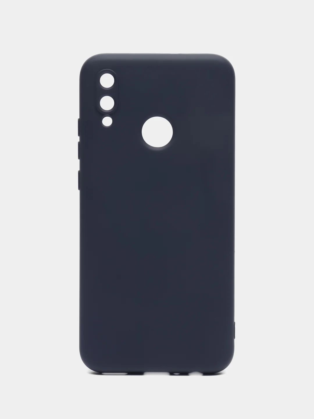 Синий меланж чехол Honor 10 lite / P Smart 2019, Хонор 10 лайт, Silicone Cover с закрытым низом