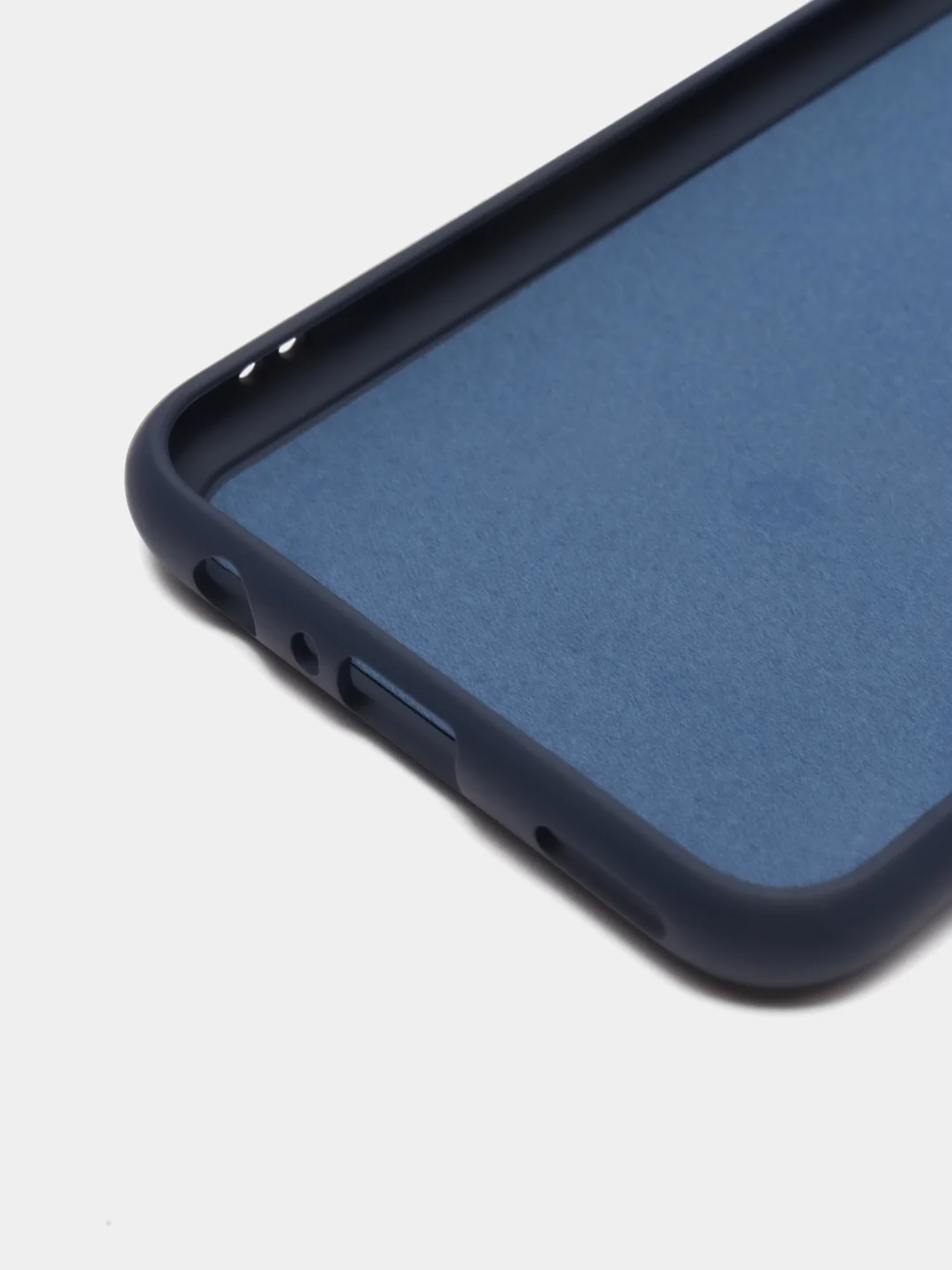 Синий меланж чехол Honor 10 lite / P Smart 2019, Хонор 10 лайт, Silicone Cover с закрытым низом