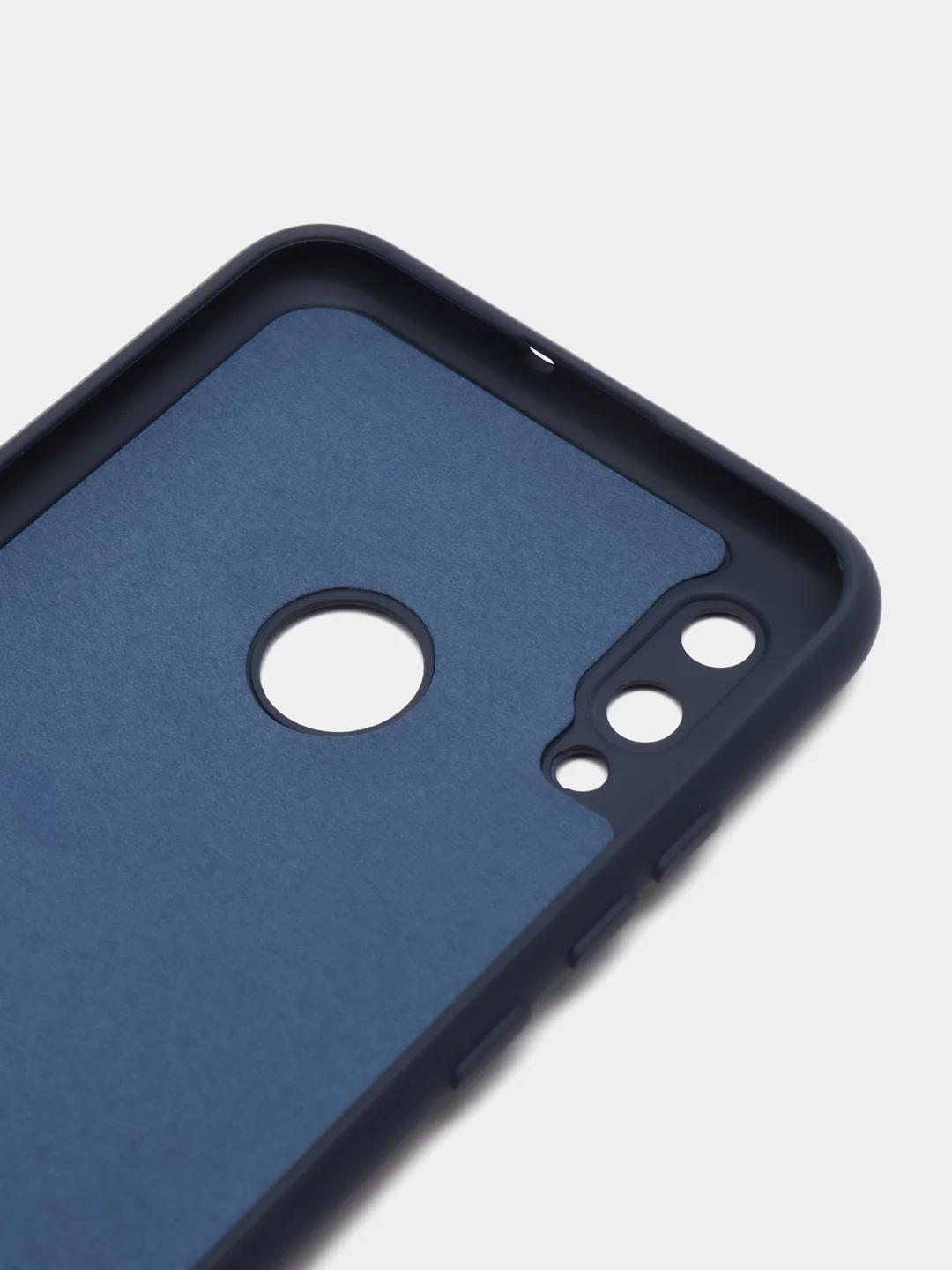 Синий меланж чехол Honor 10 lite / P Smart 2019, Хонор 10 лайт, Silicone Cover с закрытым низом