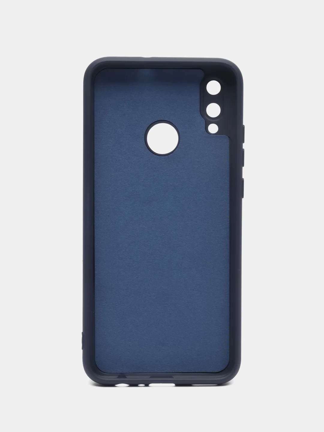 Синий меланж чехол Honor 10 lite / P Smart 2019, Хонор 10 лайт, Silicone Cover с закрытым низом
