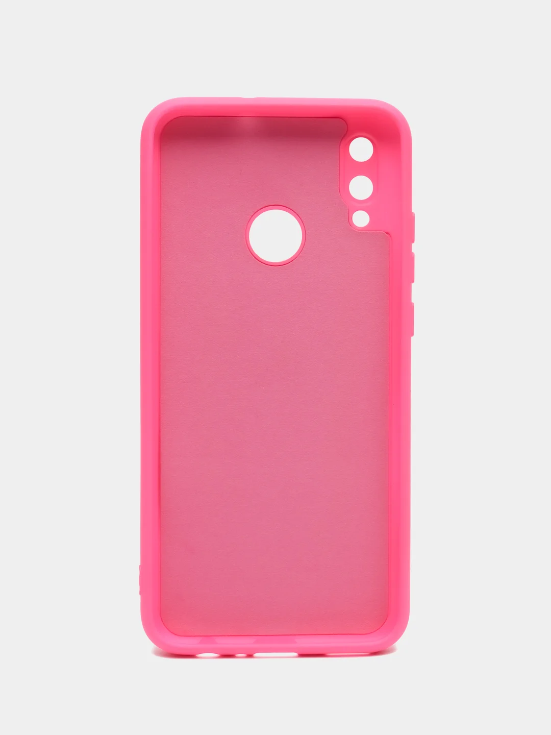 Кораллово-розовый чехол Honor 10 lite / P Smart 2019, Хонор 10 лайт, Silicone Cover с закрытым низом