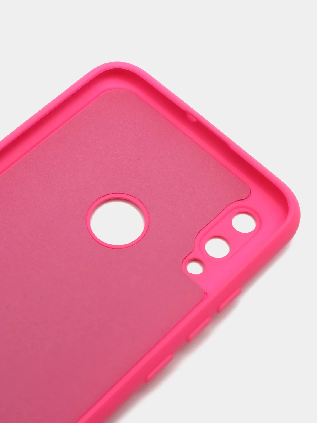 Кораллово-розовый чехол Honor 10 lite / P Smart 2019, Хонор 10 лайт, Silicone Cover с закрытым низом