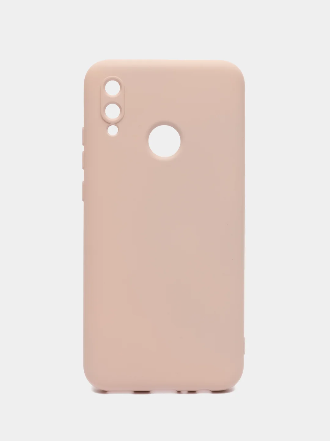 Кремовый чехол Honor 10 lite / P Smart 2019, Хонор 10 лайт, Silicone Cover с закрытым низом