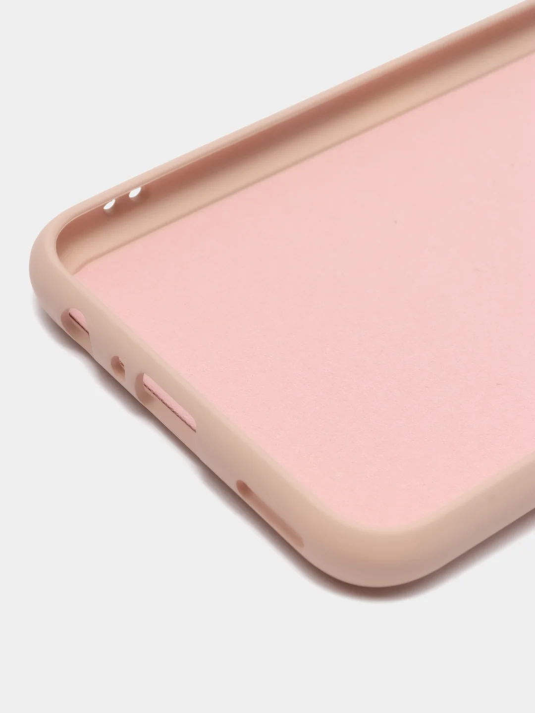 Кремовый чехол Honor 10 lite / P Smart 2019, Хонор 10 лайт, Silicone Cover с закрытым низом