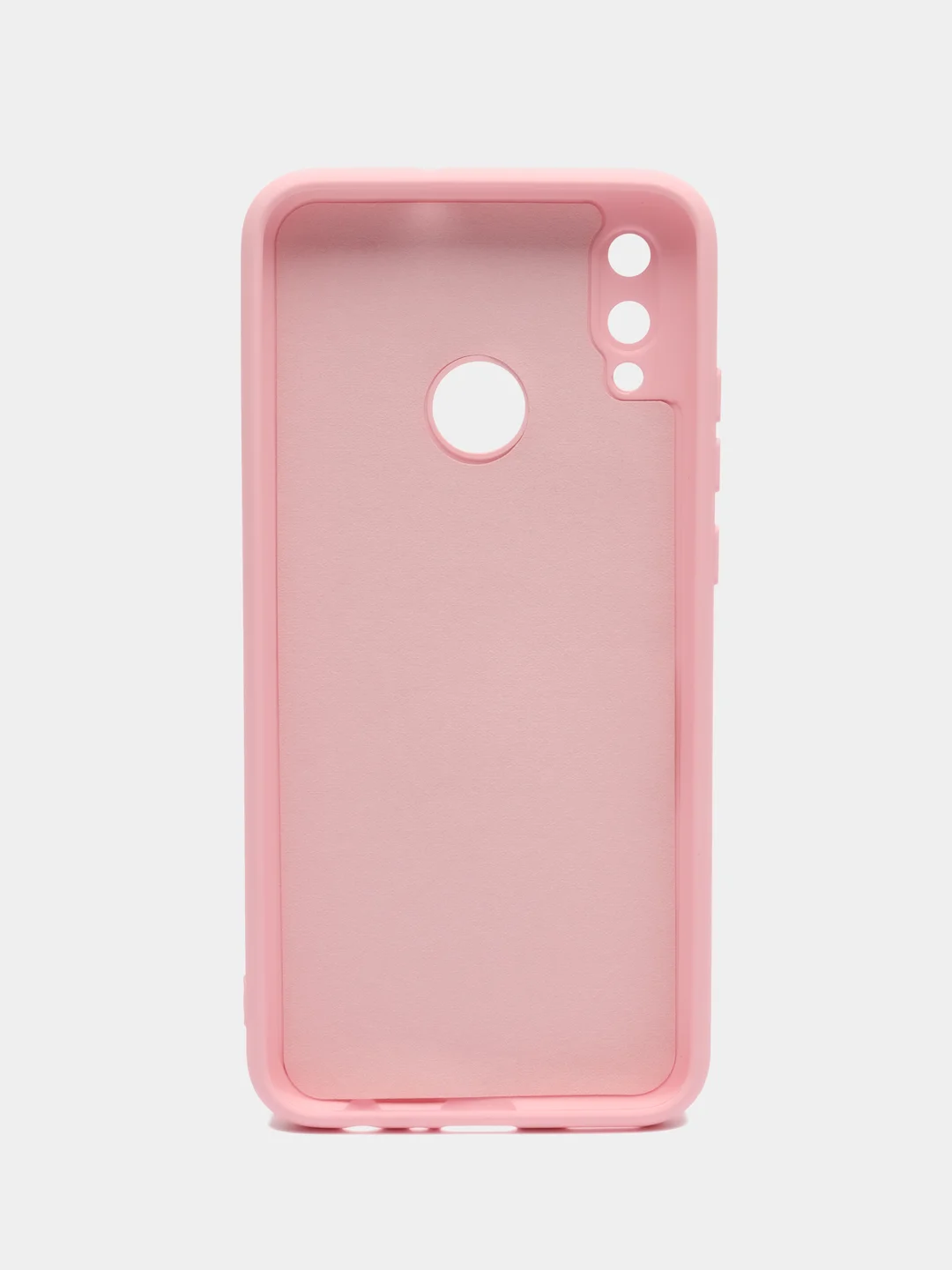 Пастельно-коралловый чехол Honor 10 lite / P Smart 2019, Хонор 10 лайт, Silicone Cover с закрытым низом