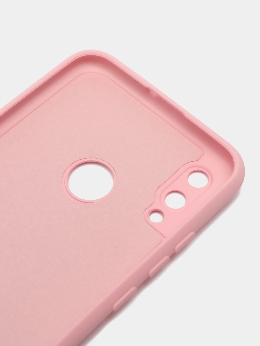 Пастельно-коралловый чехол Honor 10 lite / P Smart 2019, Хонор 10 лайт, Silicone Cover с закрытым низом