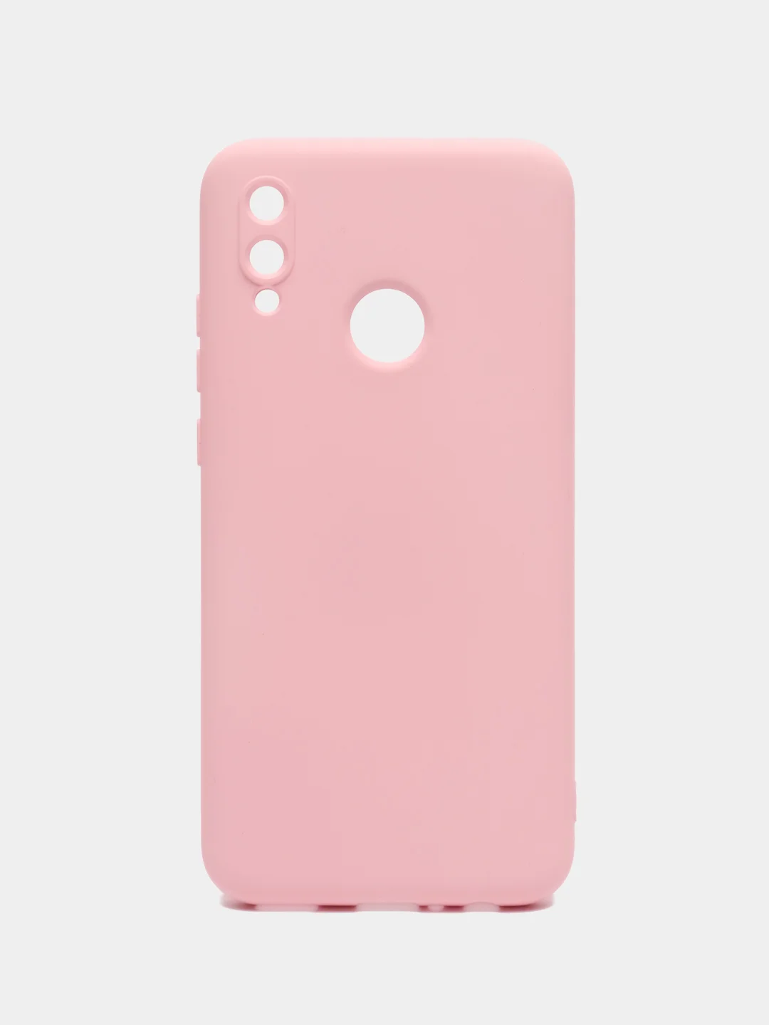 Пастельно-коралловый чехол Honor 10 lite / P Smart 2019, Хонор 10 лайт, Silicone Cover с закрытым низом