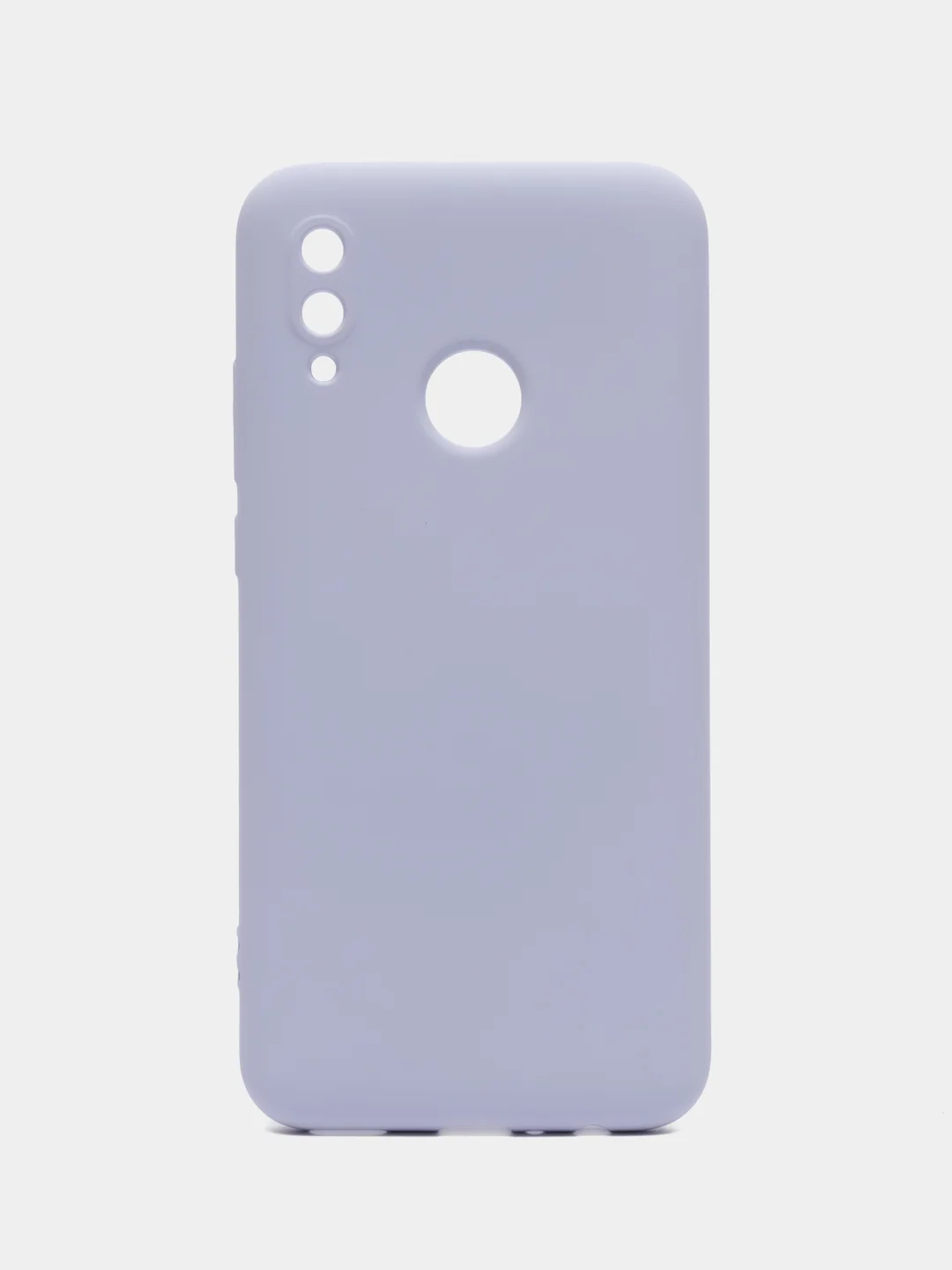 Фиолетовый чехол Honor 10 lite / P Smart 2019, Хонор 10 лайт, Silicone Cover с закрытым низом