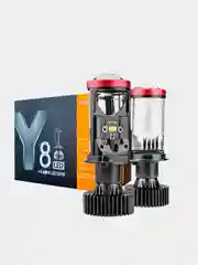Светодиодные лампы с линзой лед H4 Н7 Y7D Y8 Y10 Мини LED, подарок