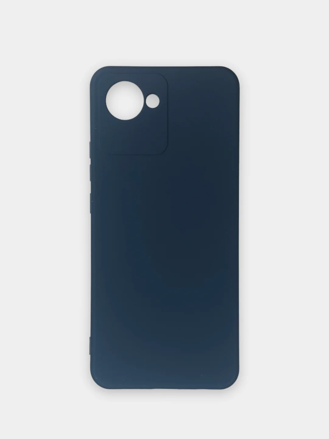 Темно-синий чехол Silicone Cover для Realme C30 C30s Narzo 50i Prime Реалми С30 С30С Нарзо силиконовый
