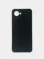 Черный чехол Silicone Cover для Realme C30 C30s Narzo 50i Prime Реалми С30 С30С Нарзо силиконовый