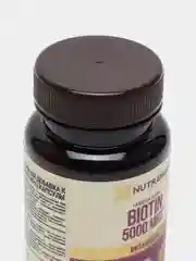 БАД к пище Nutraway Биотин, 5000 мкг, 60 капсул
