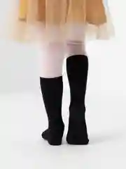 Розовый колготки хлопковые для девочки