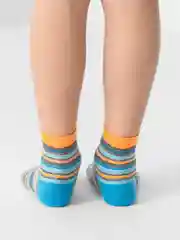 Голубой носки детские Omsa kids 21p12, в полоску