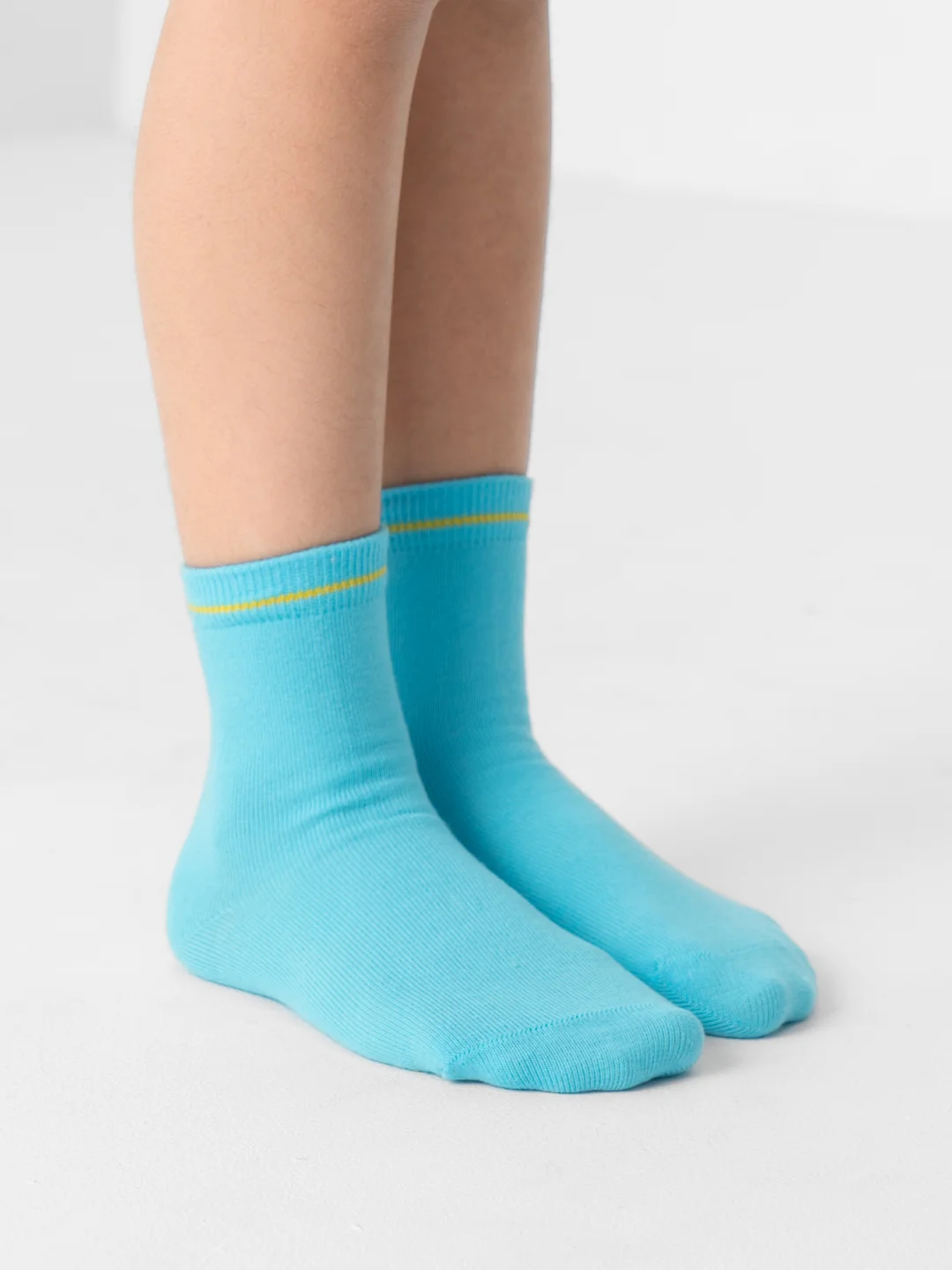 Бирюзовый носки детские Omsa kids "Лапки", 21p61