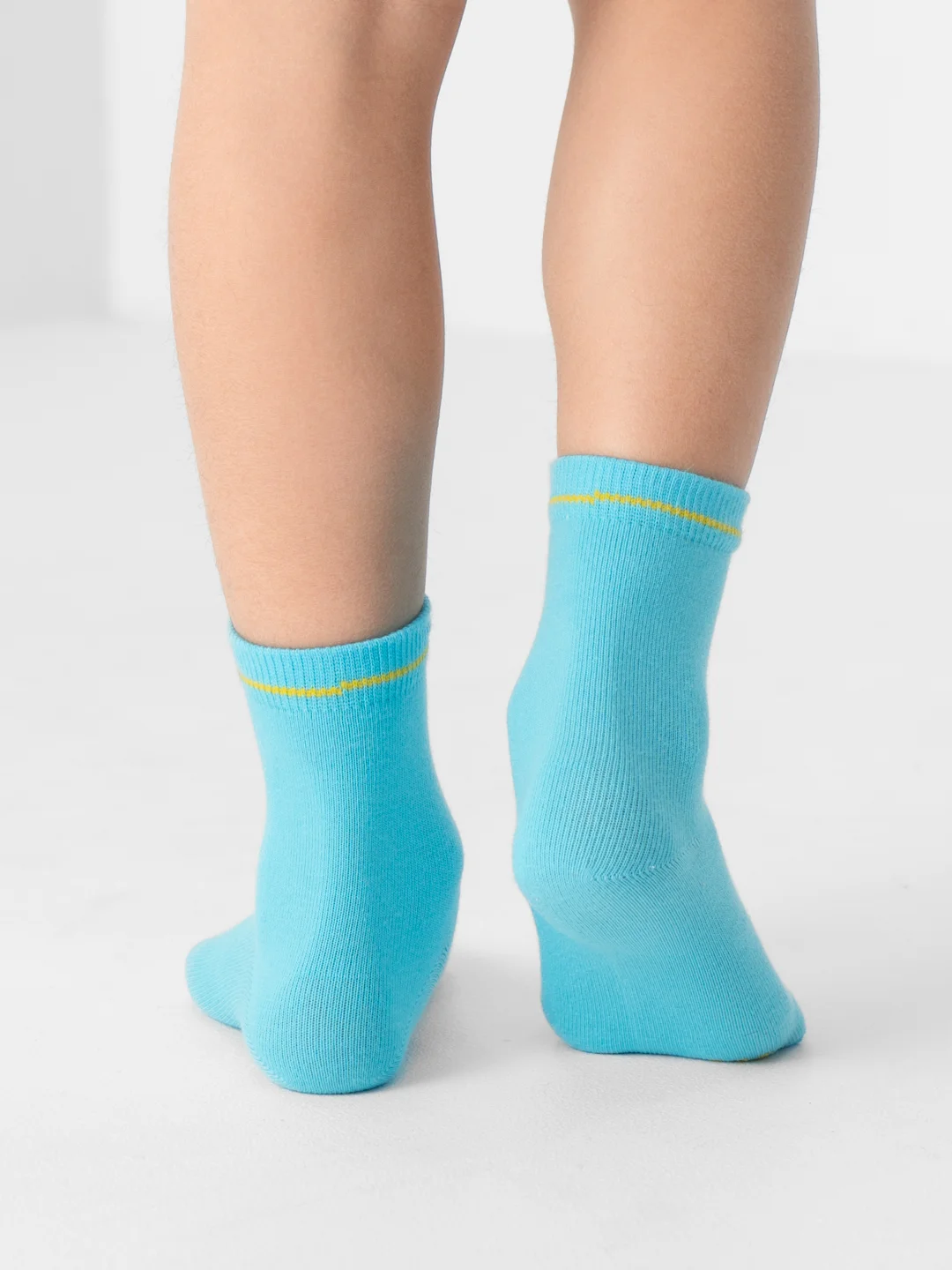 Бирюзовый носки детские Omsa kids "Лапки", 21p61