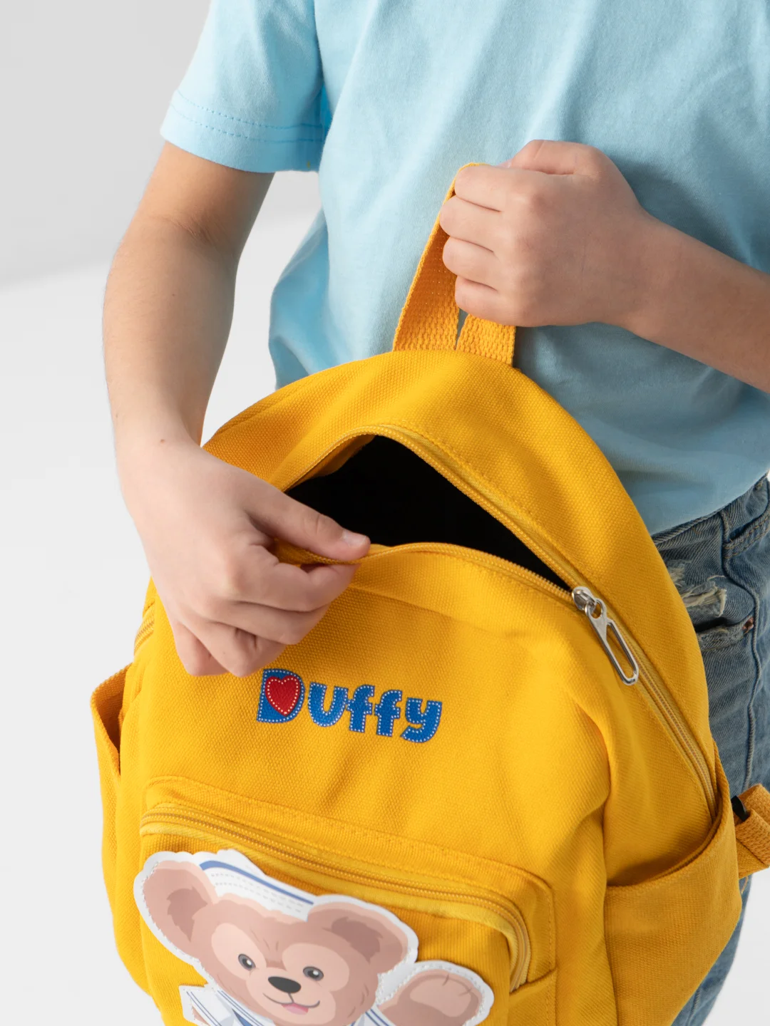 Желтый портфель детский