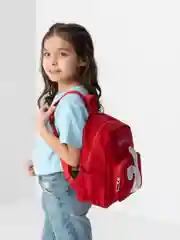 Алый портфель детский