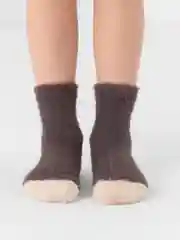 Фиолетовый детские носки утолщенные