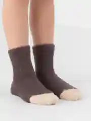 Фиолетовый детские носки утолщенные