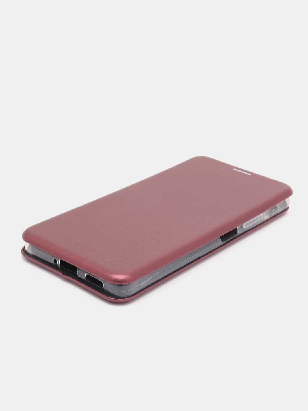 Багровый чехол-книжка Redmi Note 12 Pro 5G / Redmi Note 12 Pro Plus 5G (Редми Нот 12 про плюс +)