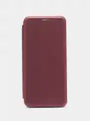 Багровый чехол-книжка Redmi Note 12 Pro 5G / Redmi Note 12 Pro Plus 5G (Редми Нот 12 про плюс +)