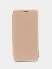Золотой чехол-книжка для Xiaomi Redmi Note 12 / Poco X5 (Редми Нот 12 / Поко Х5)