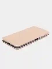 Золотой чехол-книжка для Xiaomi Redmi Note 12 / Poco X5 (Редми Нот 12 / Поко Х5)