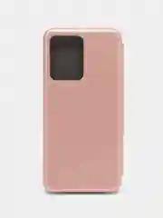 Розовый чехол-книжка Redmi Note 12 Pro 5G / Redmi Note 12 Pro Plus 5G (Редми Нот 12 про плюс +)