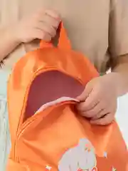 Оранжевый рюкзак для девочки