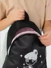 Черный рюкзак для девочки