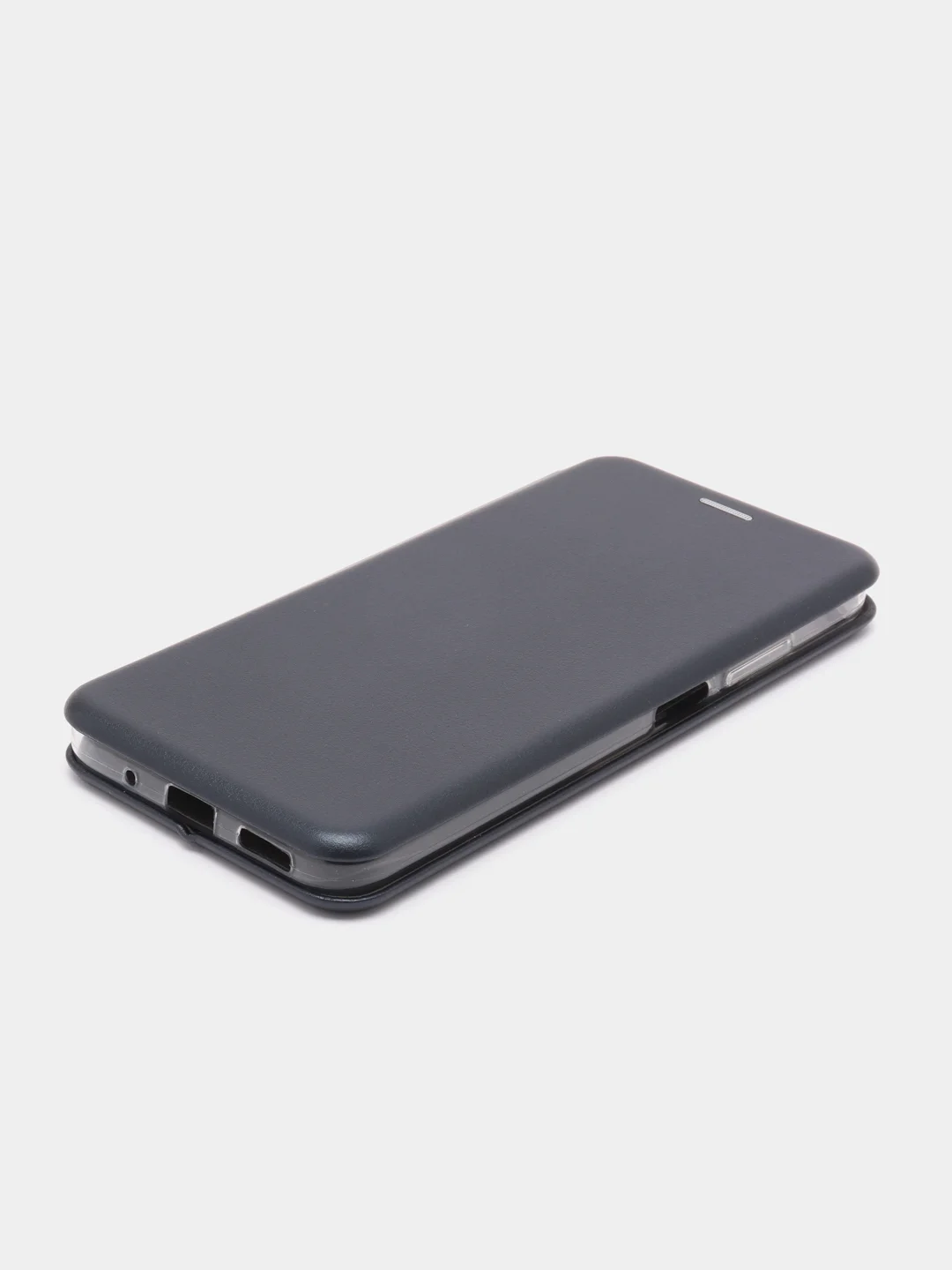 Темно-синий чехол-книжка Xiaomi Poco M5 / Poco M4 5G  (Поко М5)
