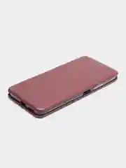 Багровый чехол-книжка для Xiaomi Redmi Note 12 / Poco X5 (Редми Нот 12 / Поко Х5)
